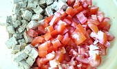 Rajčatový salát s tofu