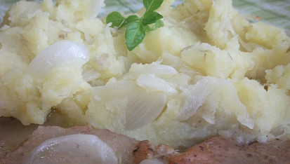 Máslové šťouchané brambory, Máslové šťouchané brambory