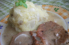 Máslové šťouchané brambory