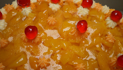 Ovocné dortíky, detail