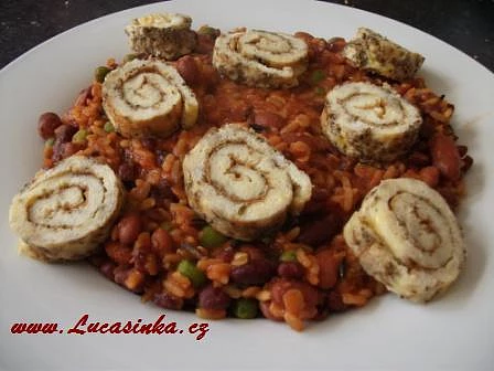 Rýžovo-fazolový pilaf