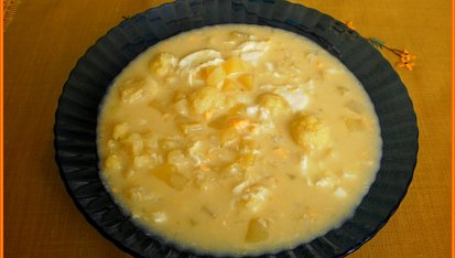 Květáková "kefírovka", pro manžela bez kopru