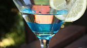 Blue drink