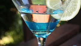 Blue drink