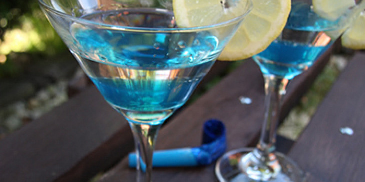 Blue drink