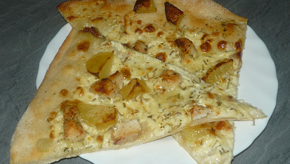 Campo Di Fiori (brambůrková pizza)