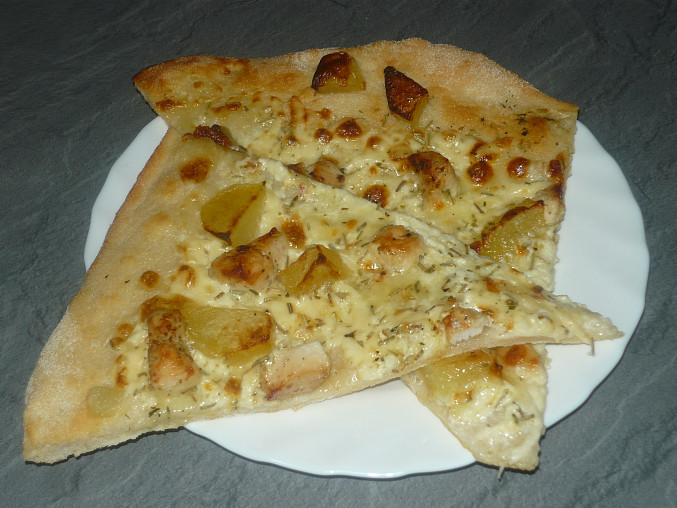 Campo Di Fiori (brambůrková pizza)