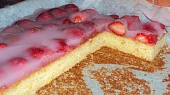 Jahodový koláč - rychlý a jednoduchý