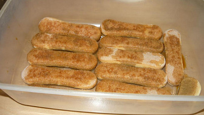 Jahodové jako tiramisu