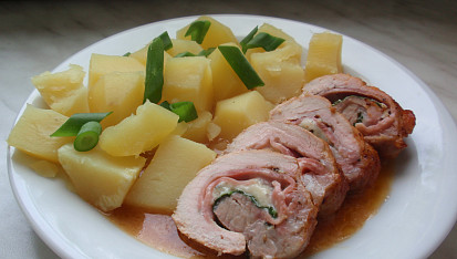Plněná kotletka