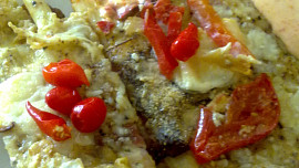 Chřestové pikantní balíčky zapečené se slaninou, sýry a vejci