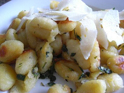 Gnocchi s bylinkami a sýrem