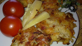 Malé  řízečky z leča, brambor a  z hlívy ústřičné