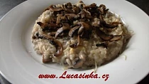 Houbové risotto