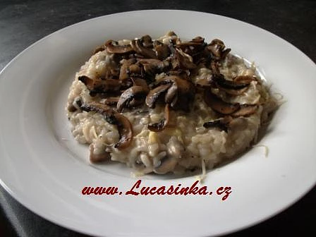 Houbové risotto
