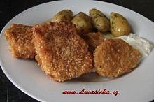 Smažená feta a mozzarela