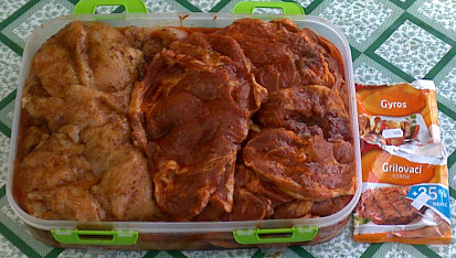 Recept na gyros
