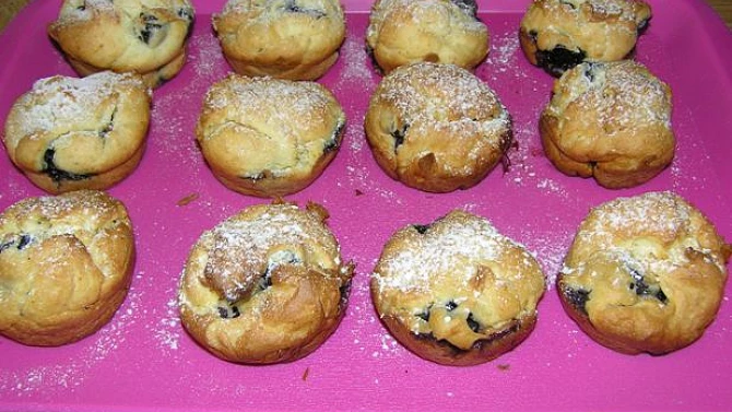 Hrníčkové borůvkové muffiny (bezlepkové)