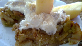 Crumble s rebarborou