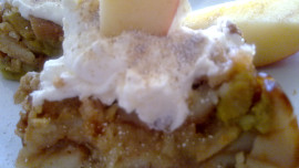 Crumble s rebarborou