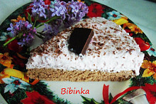 Lehký malinový zákusek