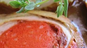 Vepřová roláda pomodoro na tymiánu, Vepřová roláda pomodoro na tymiánu