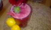 Ledový mix s melounu, černé ředkve  a jahod