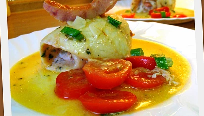 Pangasius rolky s moravskou klobásou a špekem, Dobrou chuť