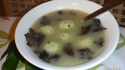 Bramborovo - medvědí knedlíčky do polévky