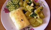 Plátek ze Šmakouna s česnekem a sýrem