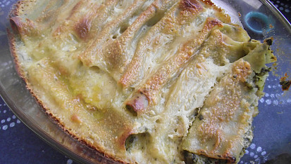 Blažená smrt sýrem aneb Zapékané canneloni se špenátem a sýrem