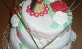 Dort svatební (patrovy dort)