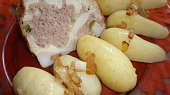 Květák plněný mletým masem