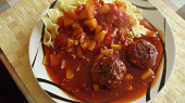 Hovězí krokety na sladkokyselo, Hotovo a jíme