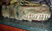 Krokodýl -   dort č. 7 (vážil 9 kg - už nikdy nic tak velkého.)