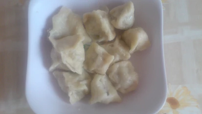 Pelmeně podle babušky, hotovo