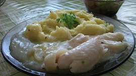 Pangasius na másle a bylinkách