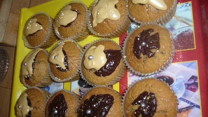 Kávové muffiny