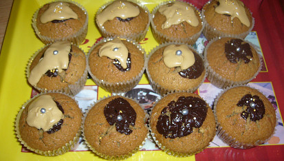 Kávové muffiny