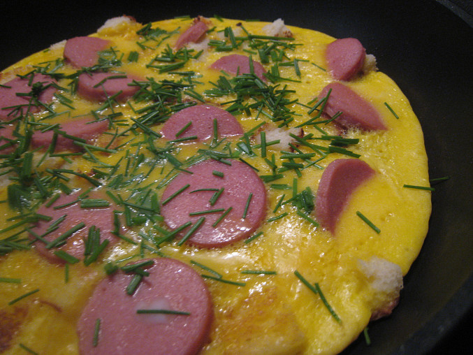 Knedlíková omeleta