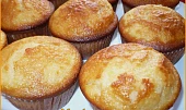 Dvoubarevné muffiny s podmáslím