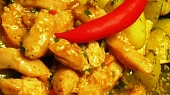 Kuřecí kousky s chilli a sezamem, Kuřecí kousky s chilli a sezamem