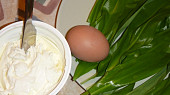 Vaječná pomazánka s medvědím česnekem