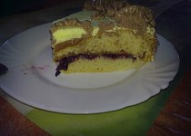 Vanilkovo karamelový dort