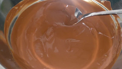 Čokoládová poleva s nutellou