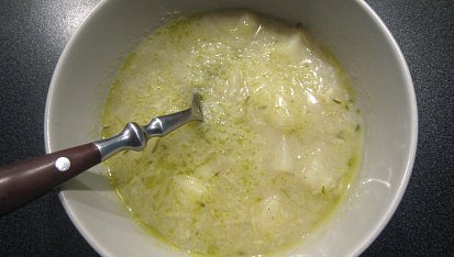 Petrželová polévka