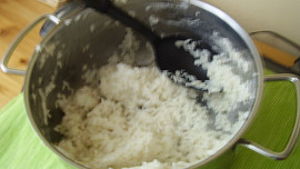 Rizoto s  hříbky  a  se  zeleninou