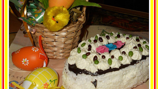 Srandovní dortík na Velikonoce