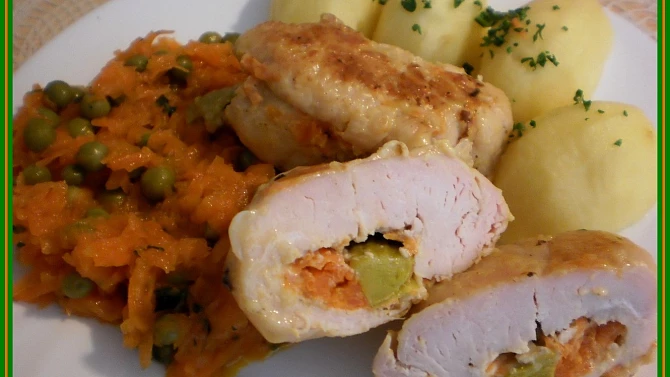 Kuřecí závitky v parním hrnci, Kuřecí závitky v "Parním hrnci"