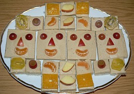 Ovocné sendviče pro děti